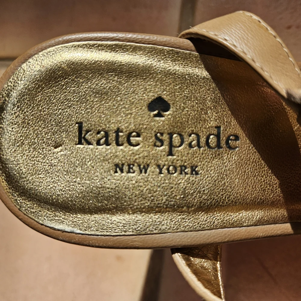 Kate Spade Raffia Platform Sandals